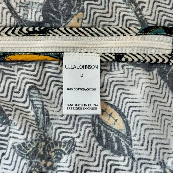 NWT Ulla Johnson One-Shoulder Ruffle Floral Solana Jumpsuit - Picture 7 of 7